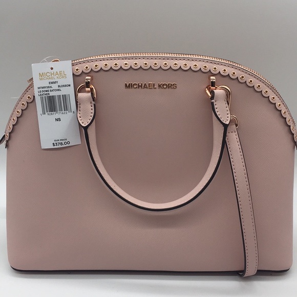 MICHAEL KORS EMMY LG DOME Satchel Bag Blossom - Picture 8 of 8